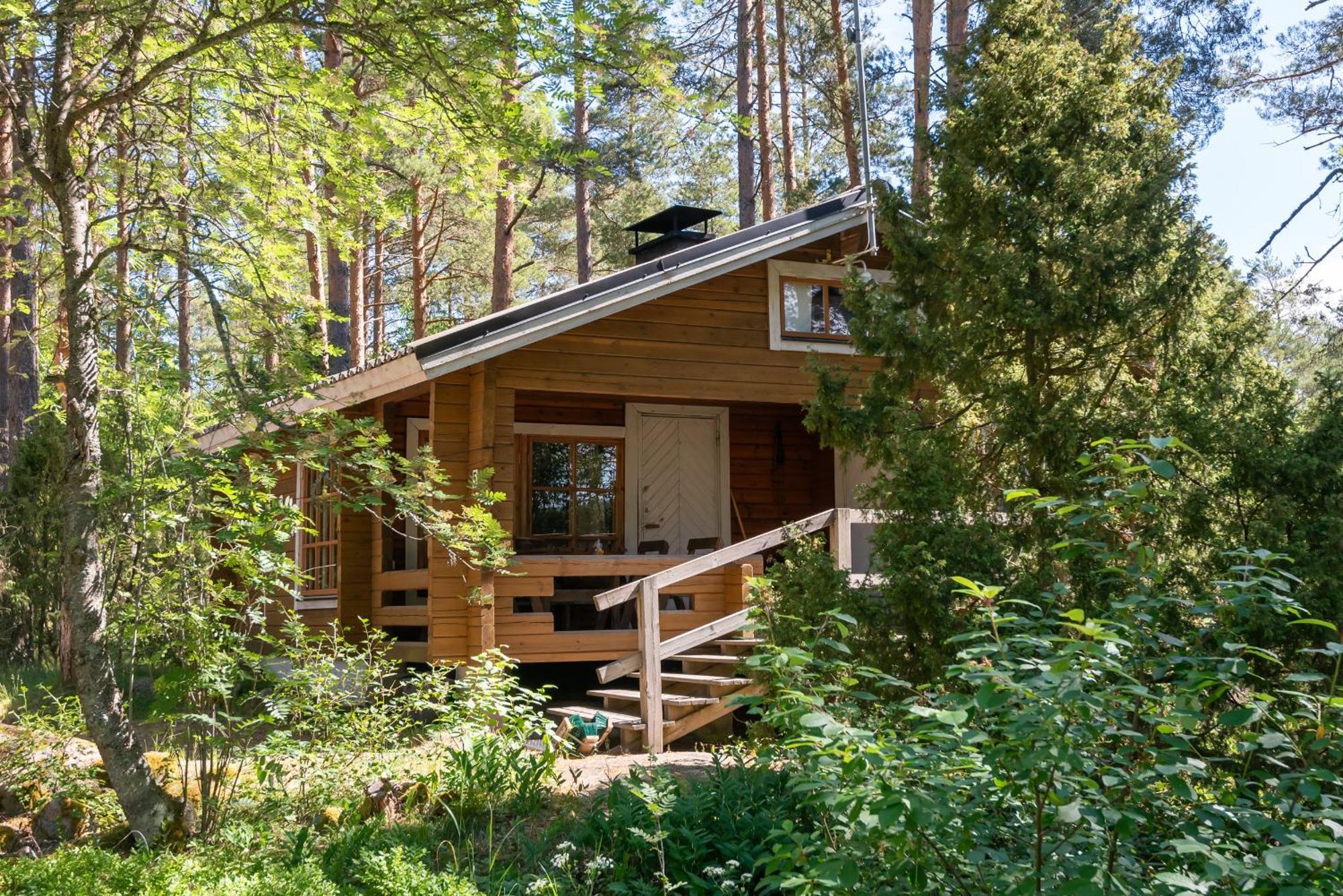 Pinetree Cottages Cozy Log Cabin Kalanti Dış mekan fotoğraf